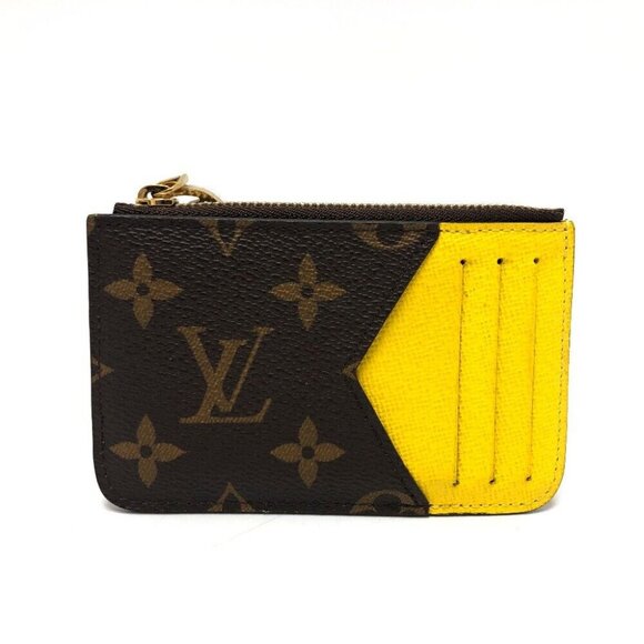 LOUIS VUITTON M81882 Monogram Porte Cult Romy Card Case coin purse - Picture 1 of 9